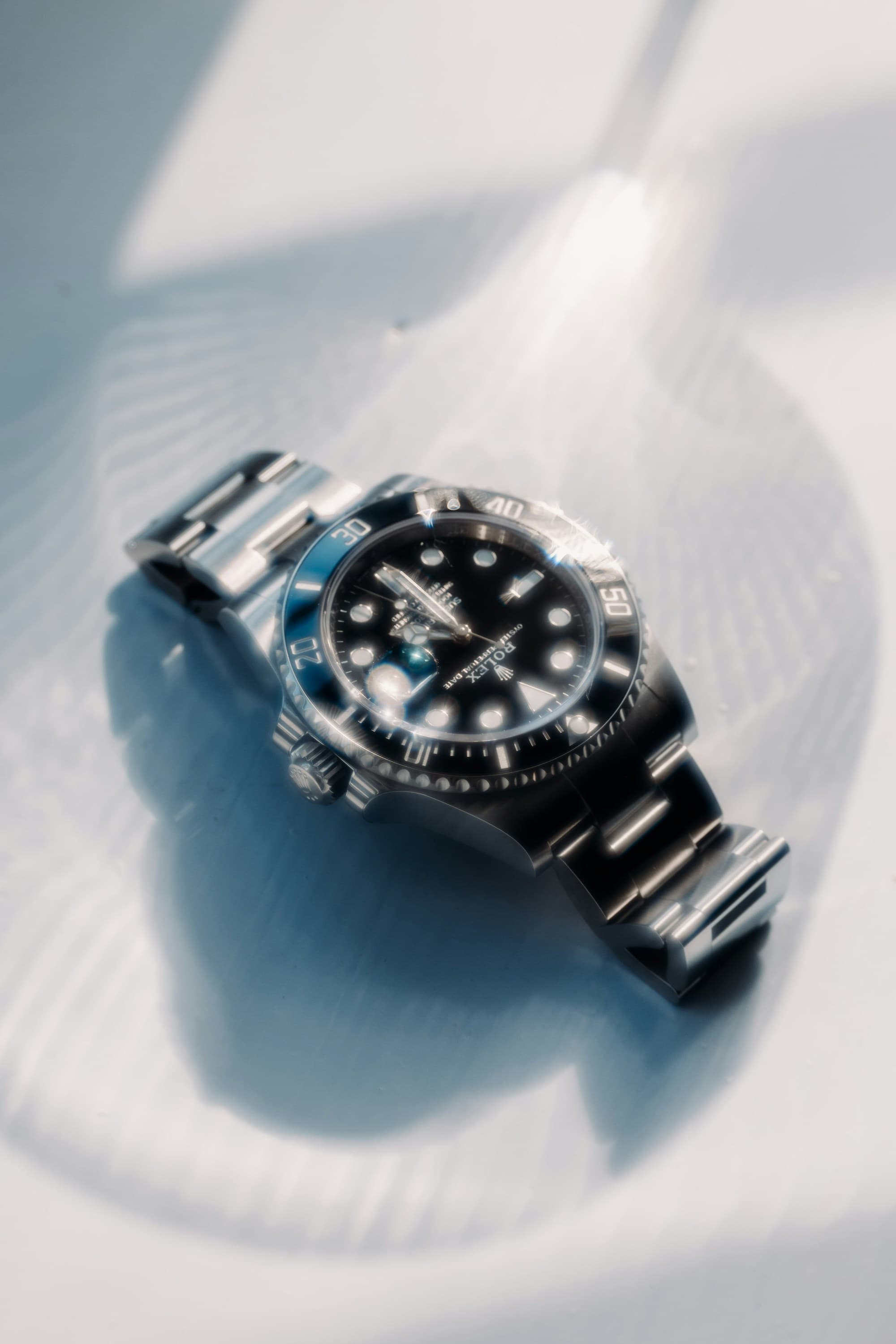 Rolex Submariner photographed for ChronoBid catalogue review